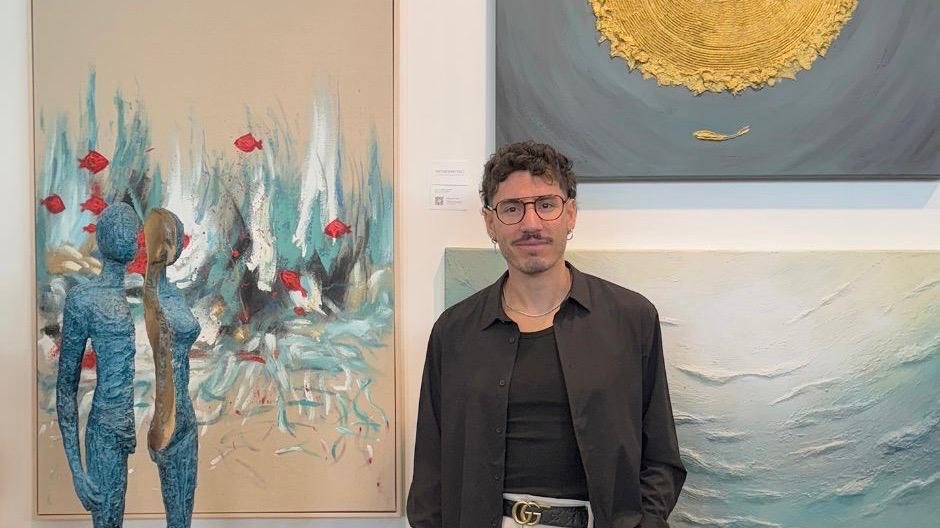 Alessandro Vinci porta Novara ad ArteGenova 2026: successo già dal debutto